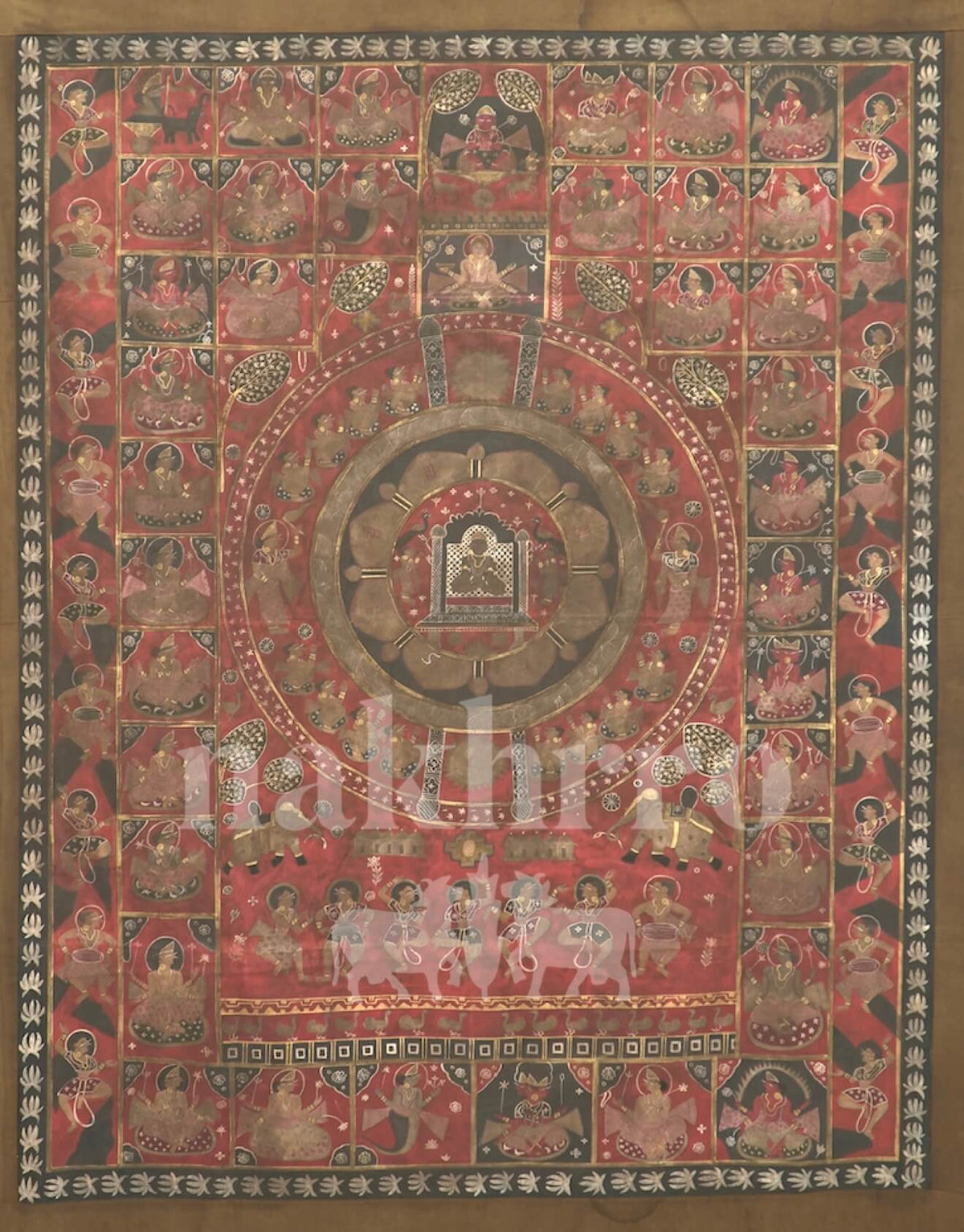 Jain Tirthankara Cosmology Yantra - Nakhrro