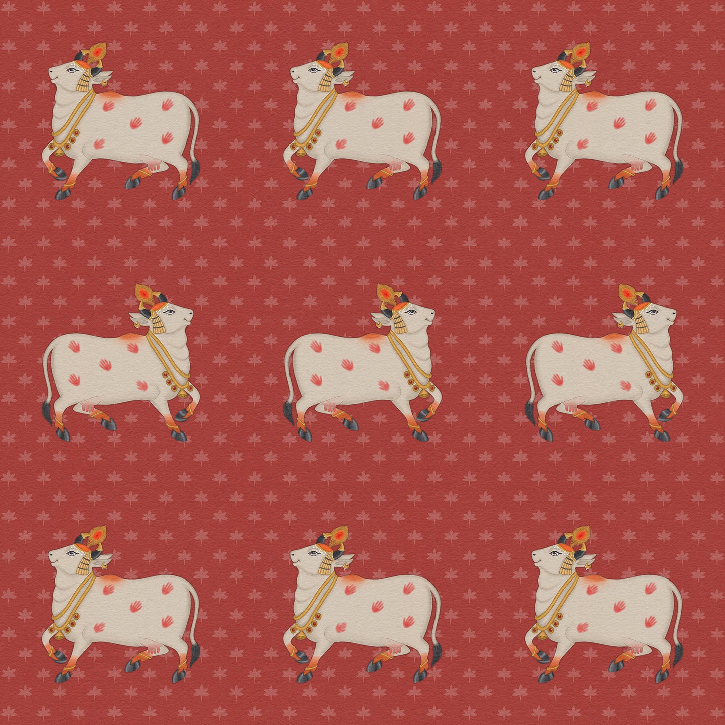 Cows Of Pichwai - Nakhrro