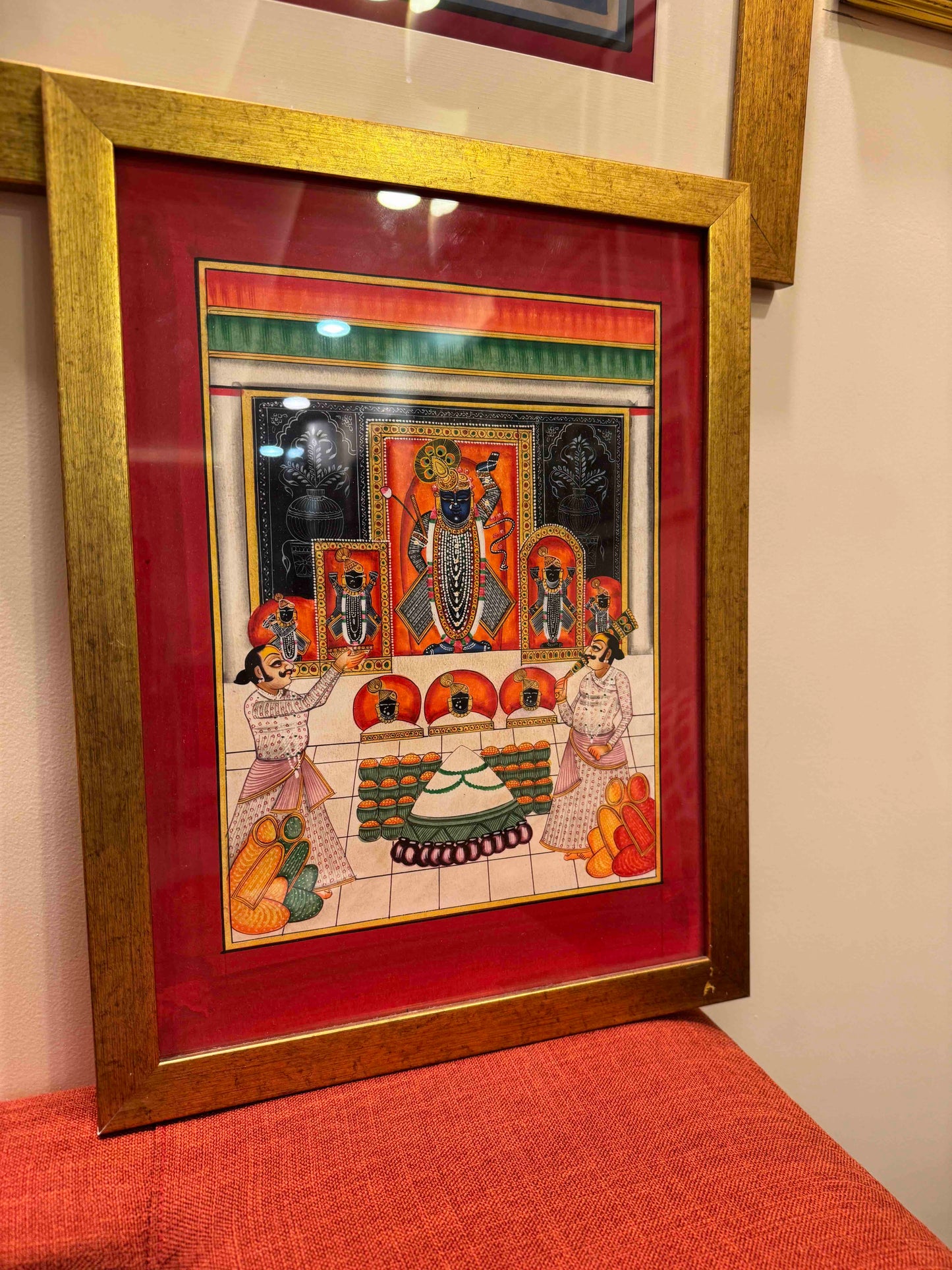 Annakoot Pichwai Framed Artwork