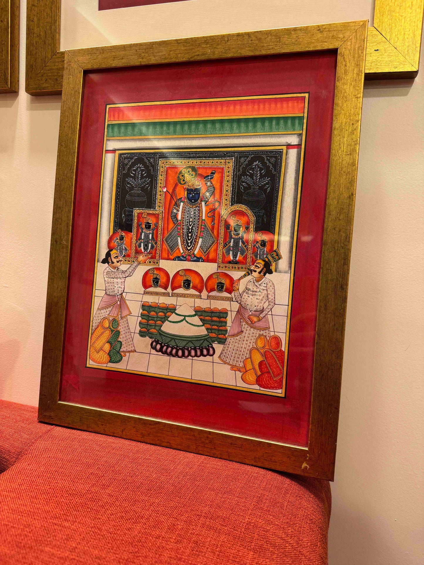 Annakoot Pichwai Framed Artwork