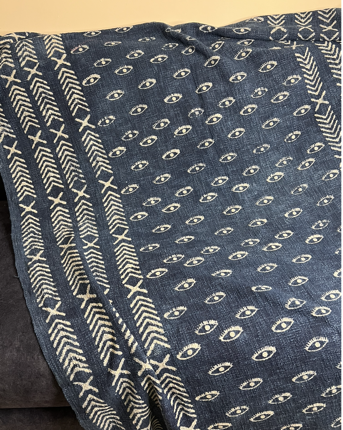 Indigo Evil Eye Throw - Nakhrro