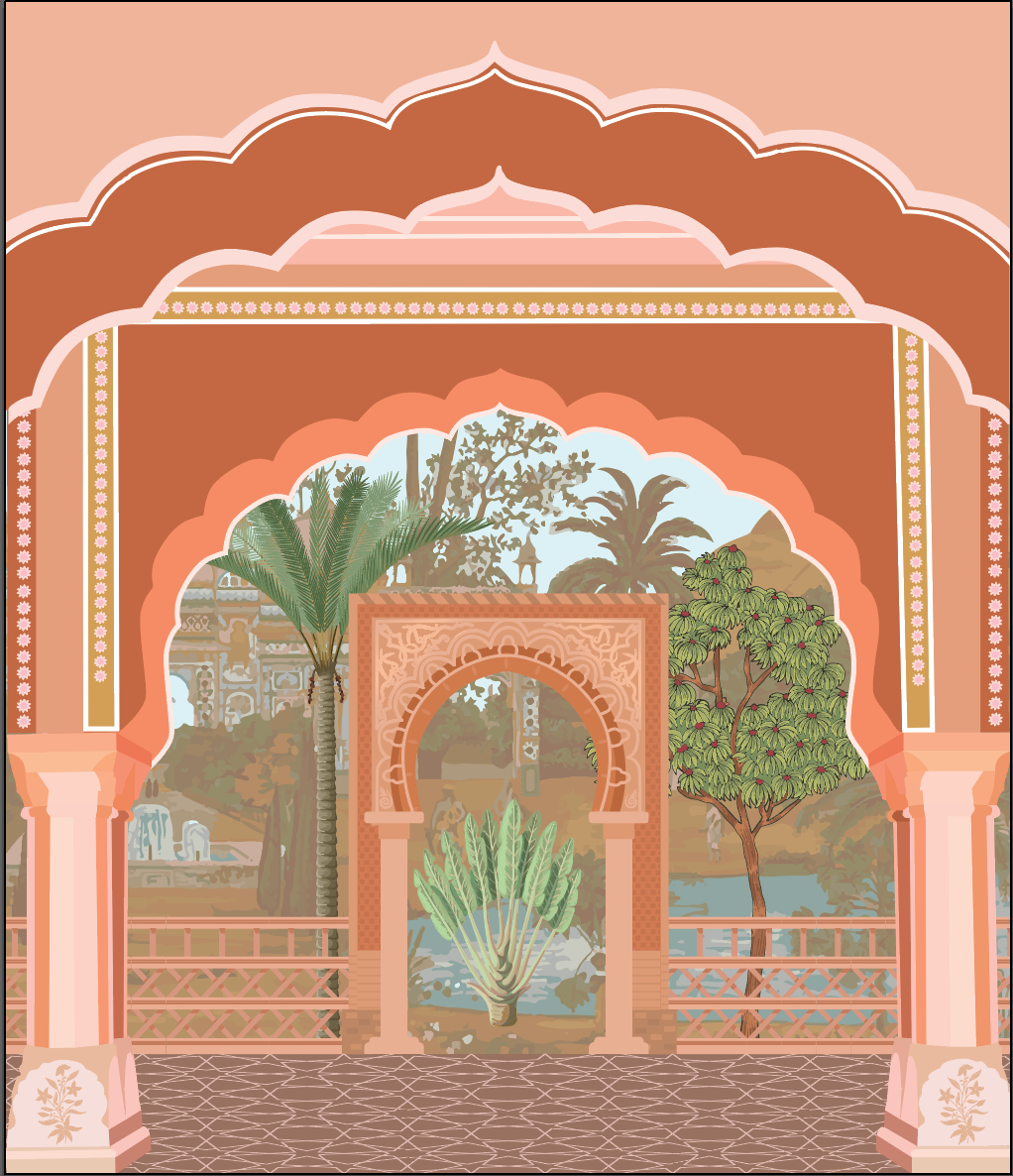 Mughal Arches - Nakhrro