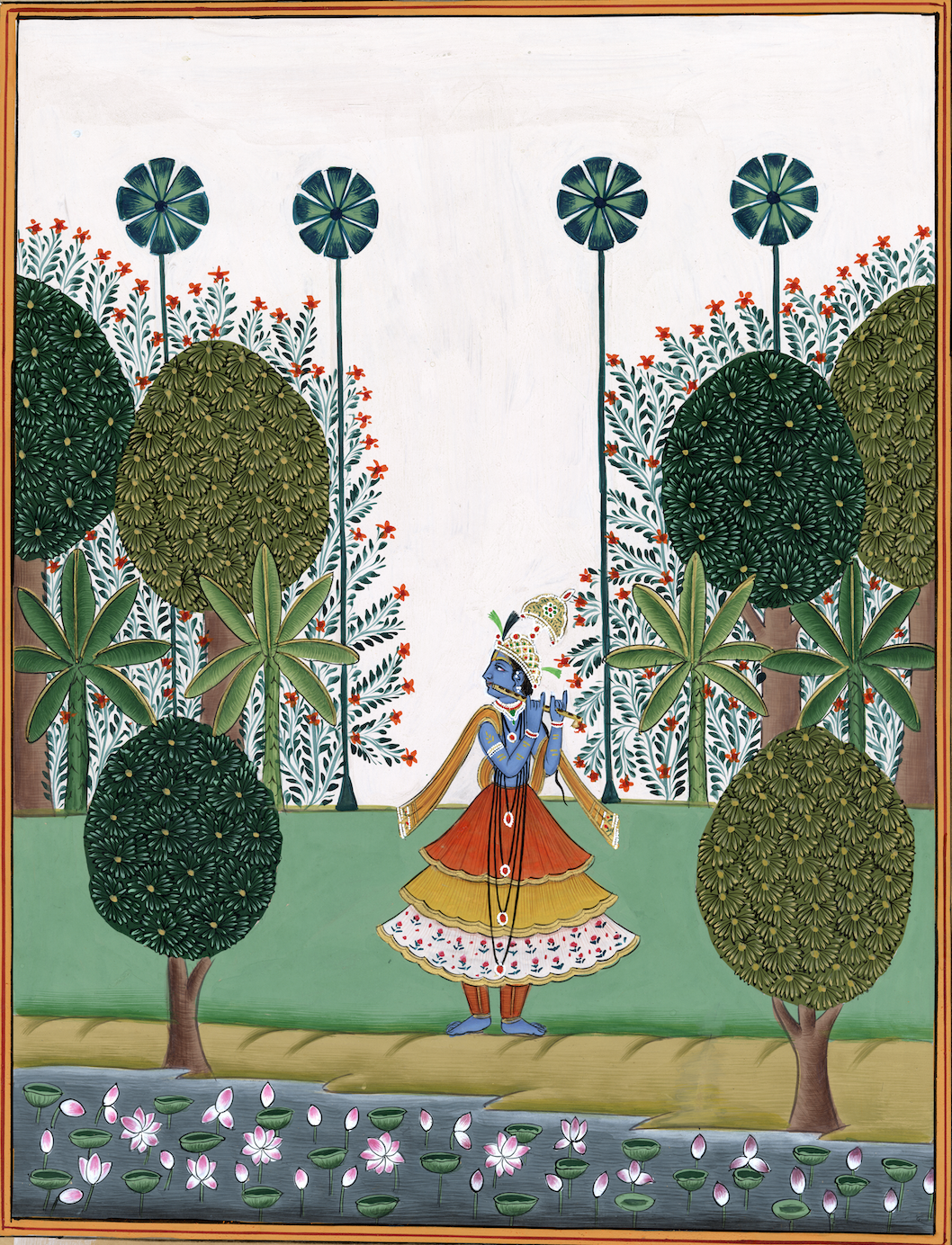 Krishna Flute In Nidhivan - Nakhrro