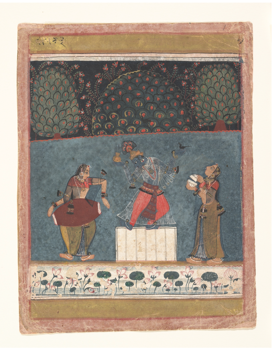 Blue Ras Leela of Krishna Pichwai - Nakhrro