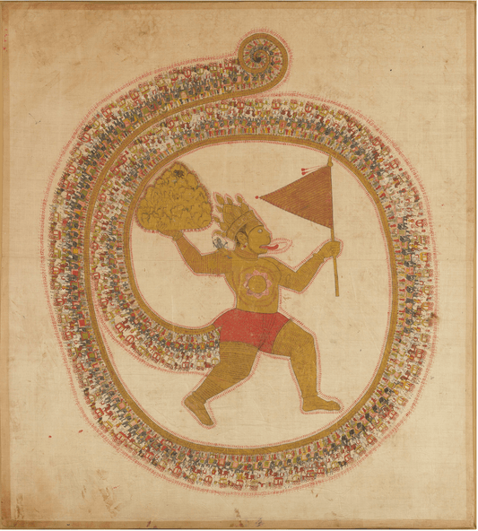 Hanuman Carrying Sanjeevani