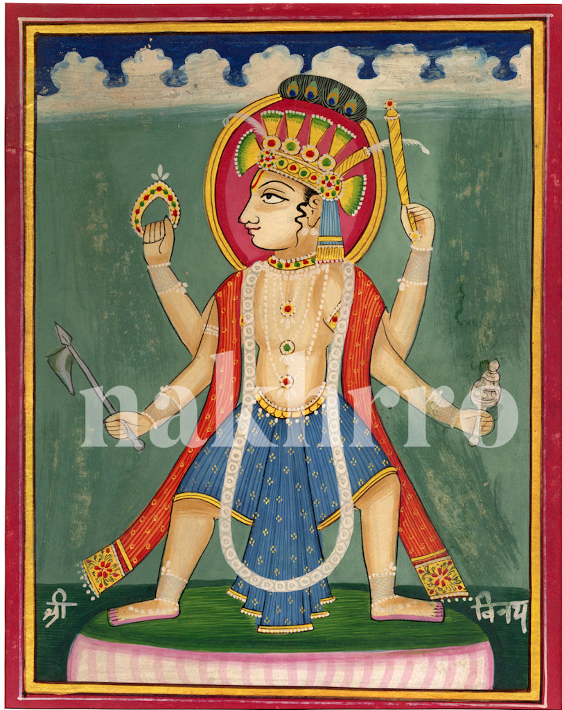 Vinay Vishnu Dasavatar Wall Art (Museum-Grade)
