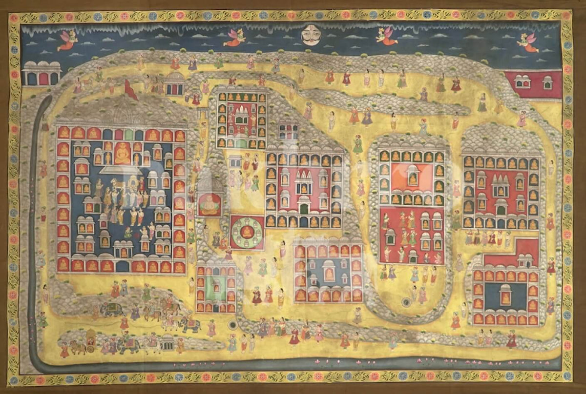 Shatrunjaya Temple Pilgrimage Map - Nakhrro