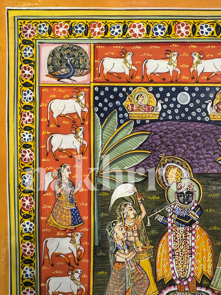 Shrinath Ji Pichwai- Sharad Poornima + Daan Leela - Nakhrro