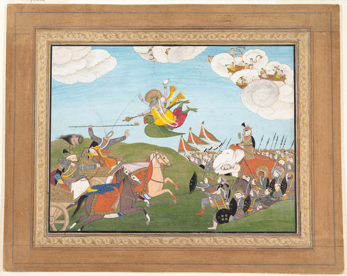 Varaha Defeating Demons Pichwai