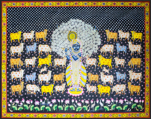 Gopashtami Shrinath Ji Pichwai - Nakhrro