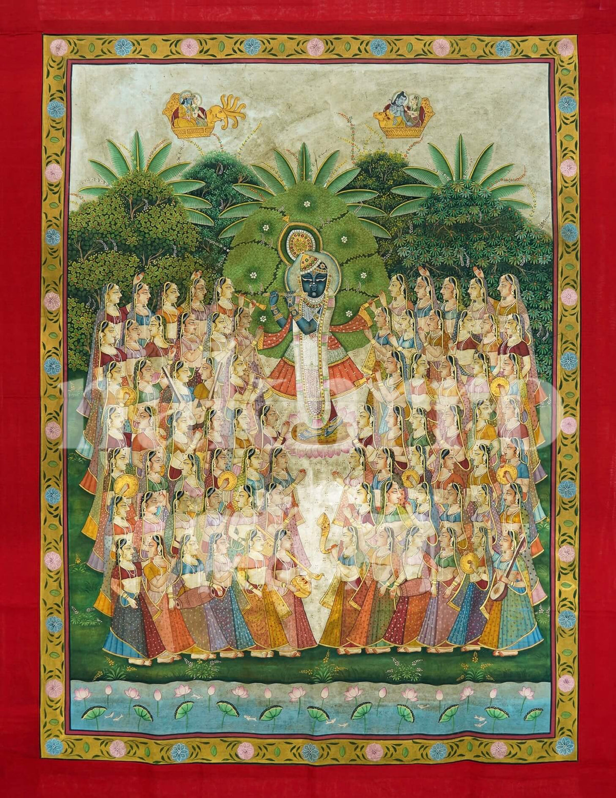 Venu Raas Leela Pichwai - Nakhrro
