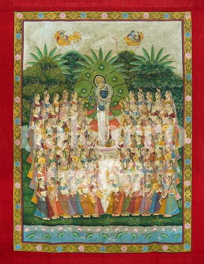 Venu Raas Leela Pichwai - Nakhrro