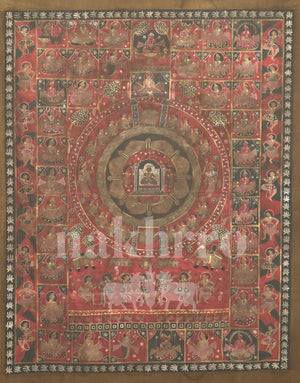 Jain Tirthankara Cosmology Yantra - Nakhrro
