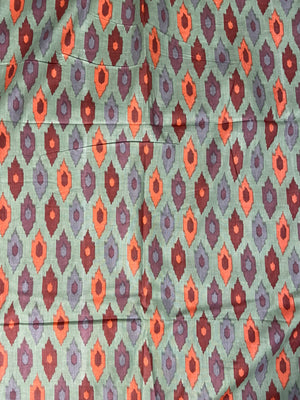 Ikat Print Cotton Cloth - Nakhrro