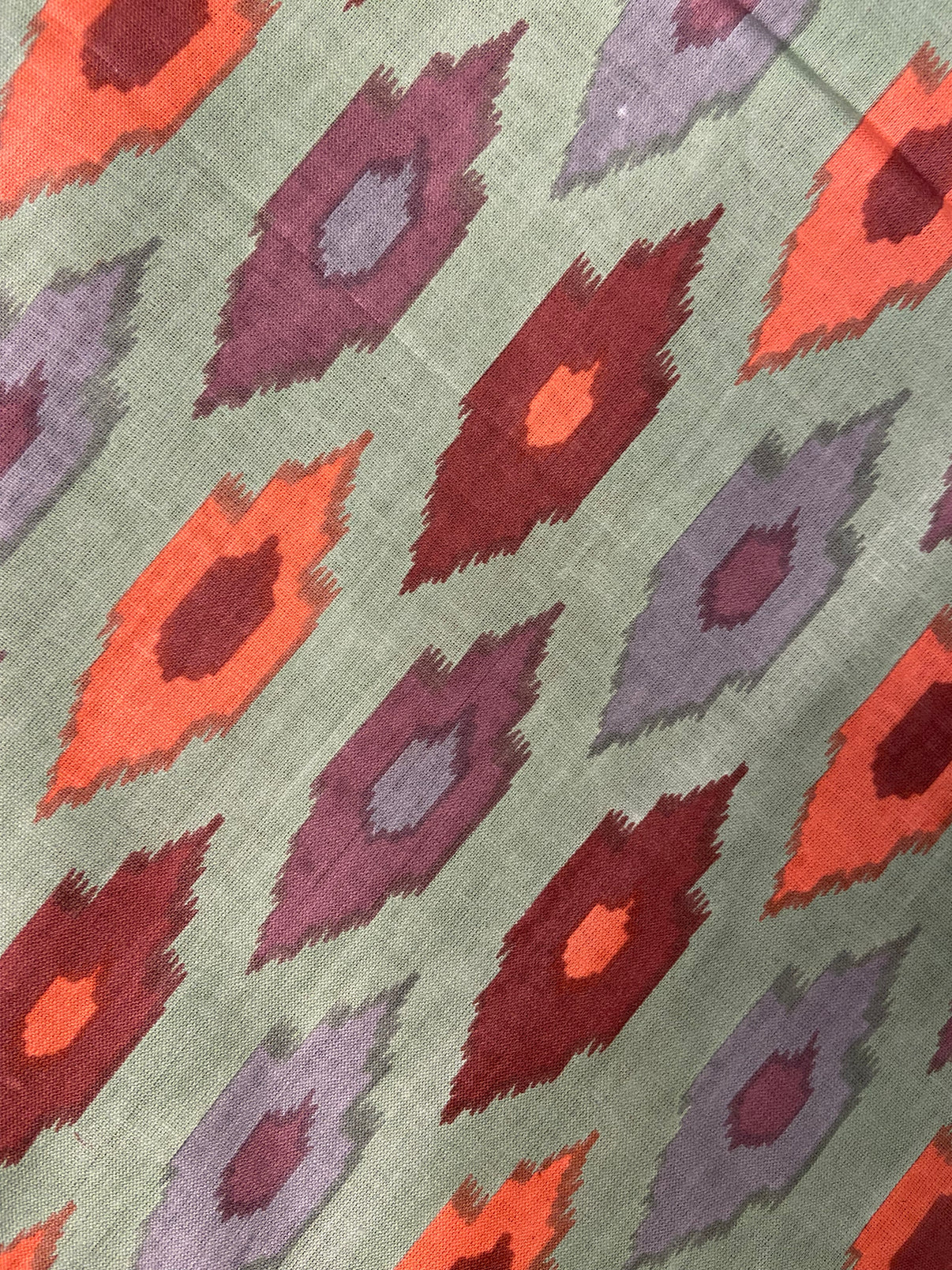 Ikat Print Cotton Cloth - Nakhrro