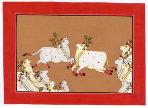 Flying Cows Of Pichwai - Nakhrro