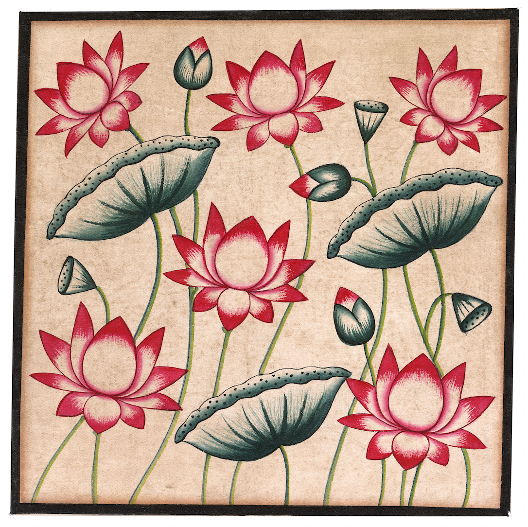 Shades Of Lotus Pichwai - Nakhrro
