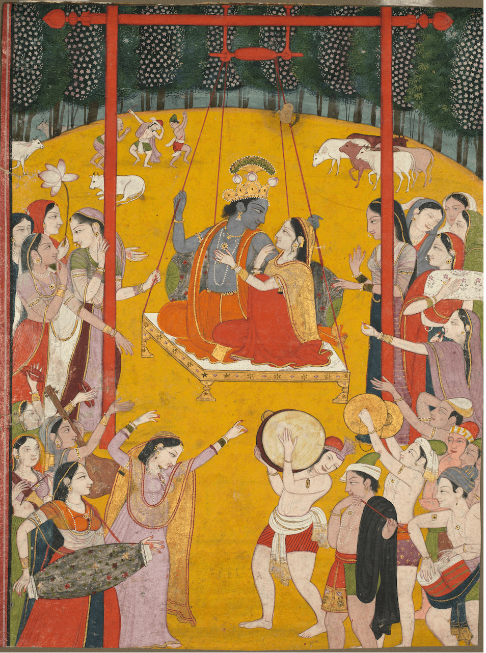 Radha Krishna Jhulan Leela