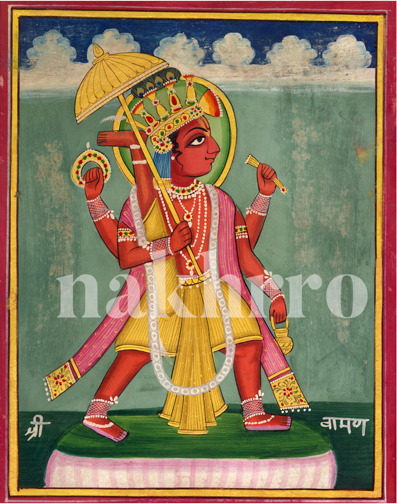 Vaman Vishnu Dasavatar Wall Art (Museum-Grade)