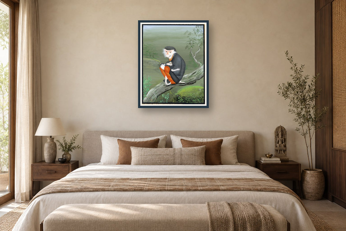 Baby Monkey's Safe Haven styled in a premium bedroom