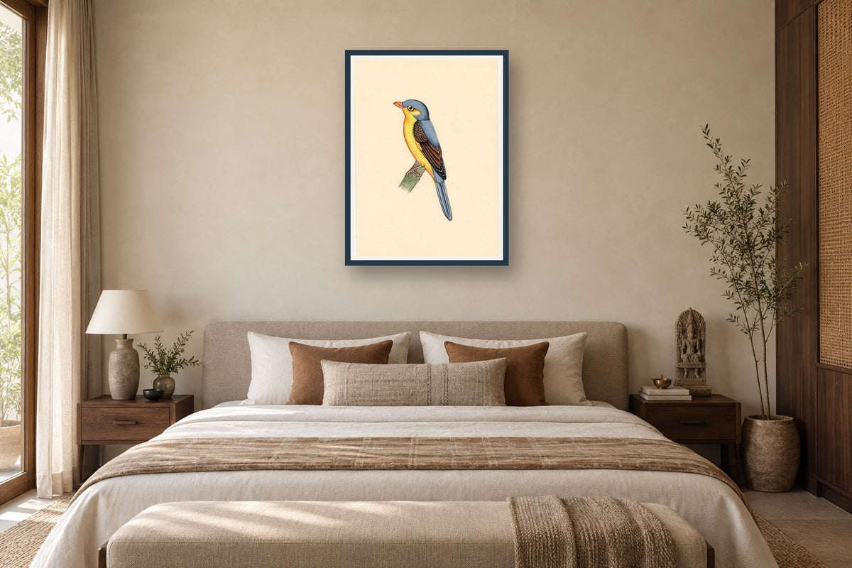 Bird Of Sariska styled in a premium bedroom