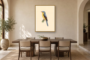 Bird Of Sariska styled in a premium dining room