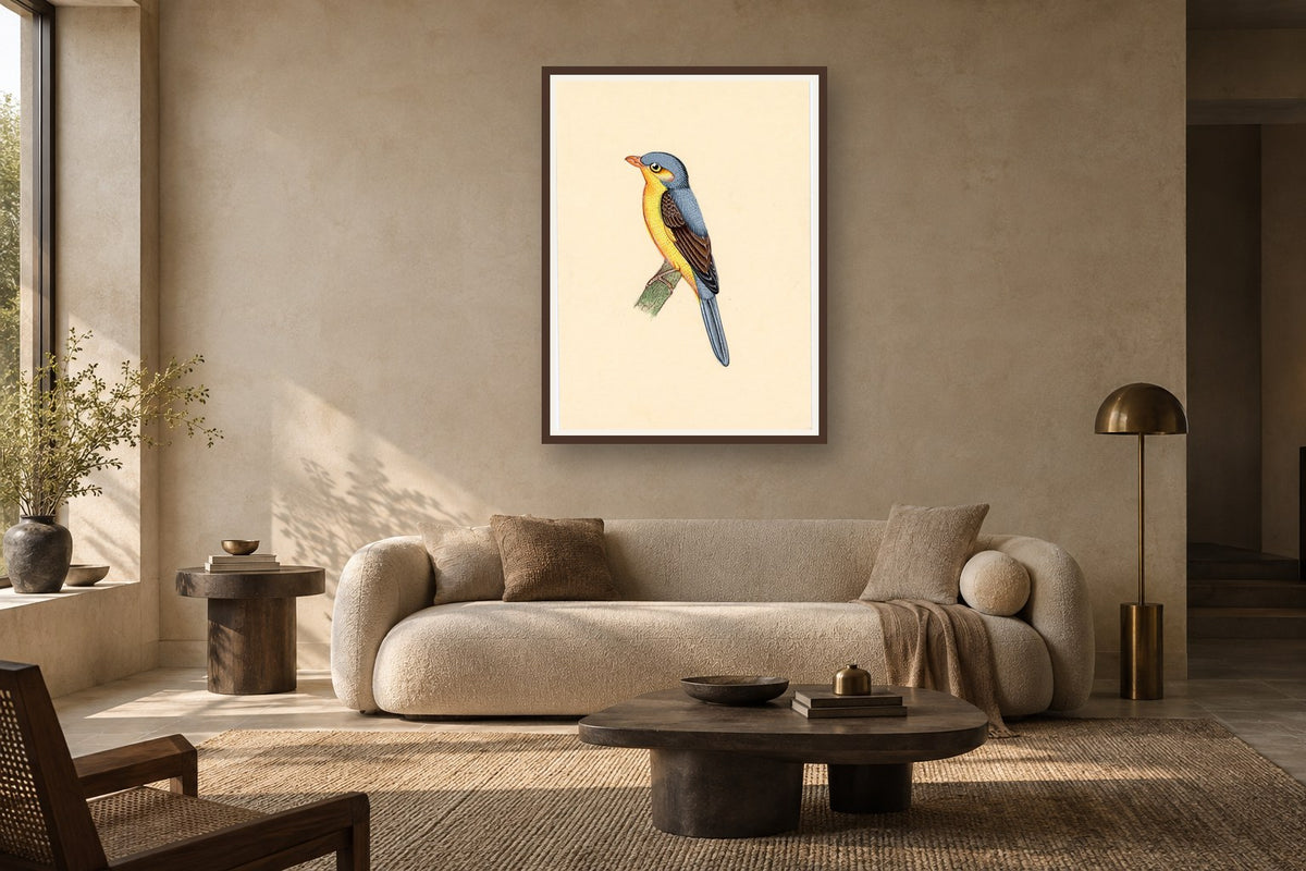 Bird Of Sariska styled in a premium living room
