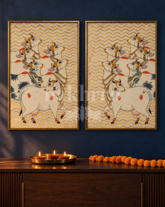 cow pair room | Nakhrro museum-grade archival print