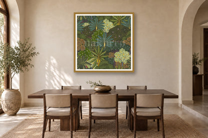 Gardens of Vridavan styled in a premium dining room