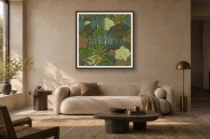 Gardens of Vridavan styled in a premium living room