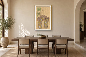 Laxmi Charan Postcard styled in a premium dining room