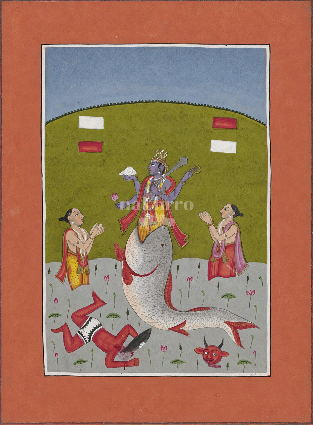 Matsya Avatar of Vishnu — artwork