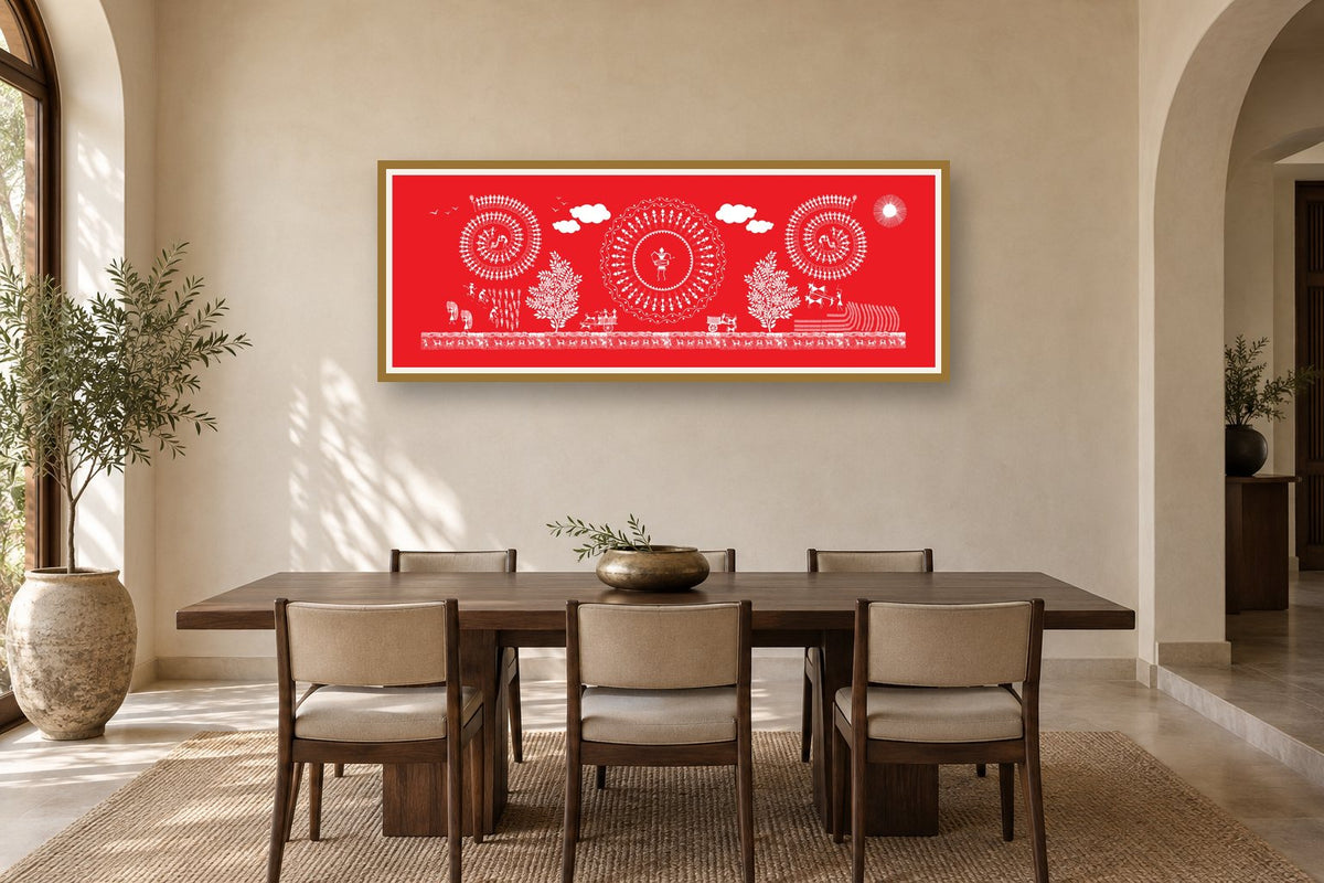Triple Dance Rhythm styled in a dining room