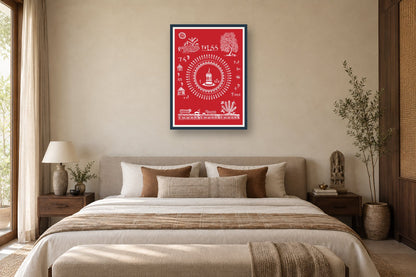 Village Shrine and the Cycle of Life styled in a bedroom